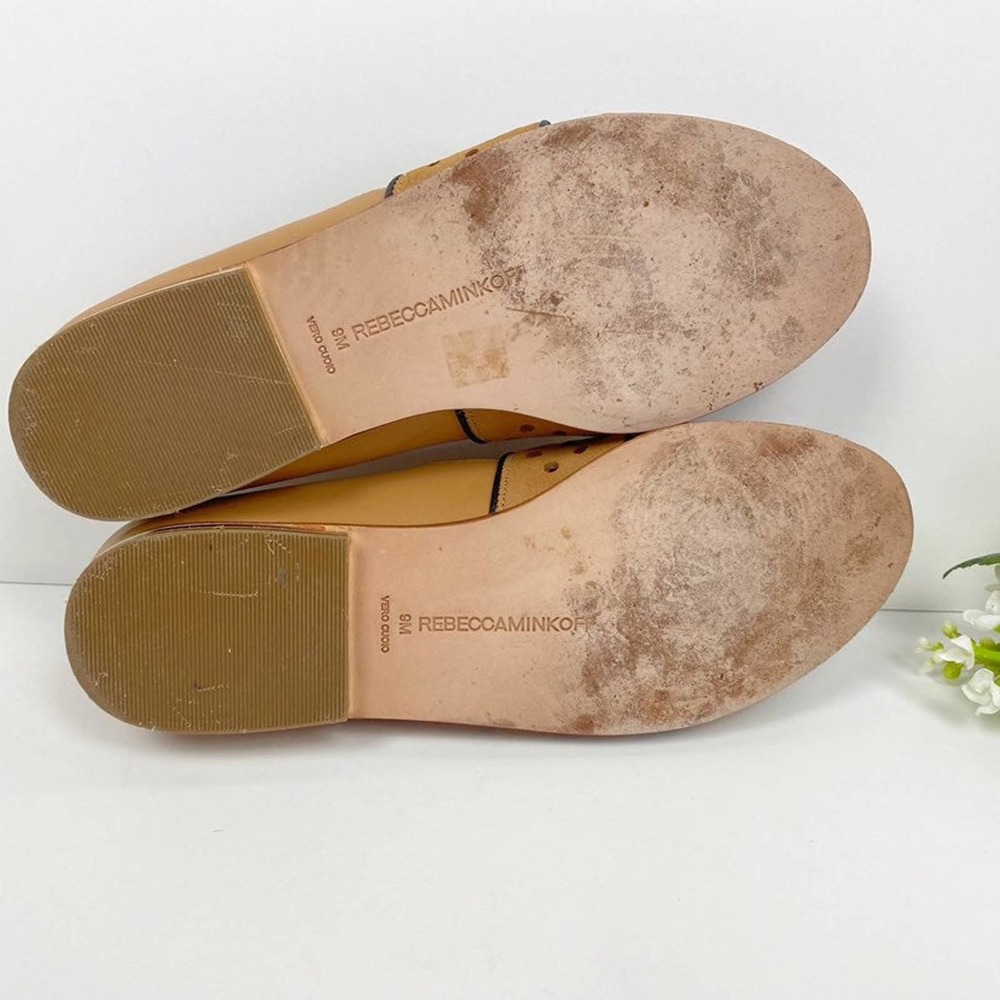 Rebecca Minkoff Sadie Leather Flats 9M - Picture 11 of 12